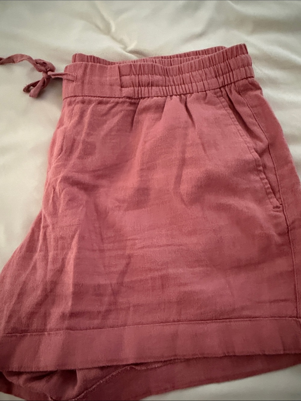 Old Navy Mauve Drawstring Athletic Shorts - Picture 3 of 3